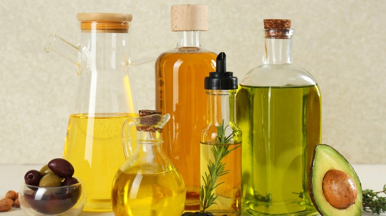 Various blended cooking oils