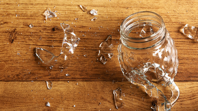 A shattered jar
