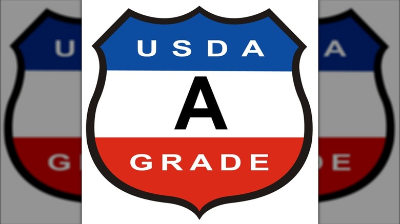 USDA Grade A shield