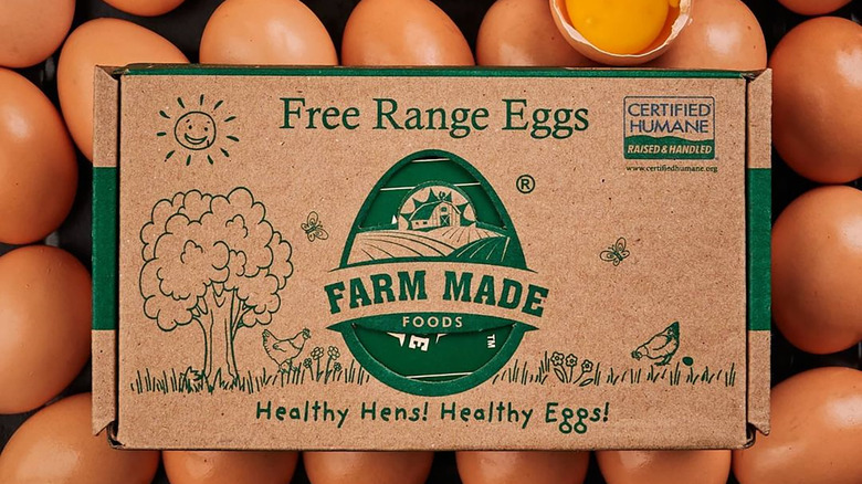 box of Certified Humane eggs
