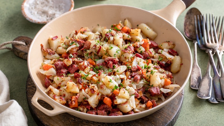Corned beef and cabbage