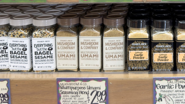 Mushroom powder on sale at Trader Joe's