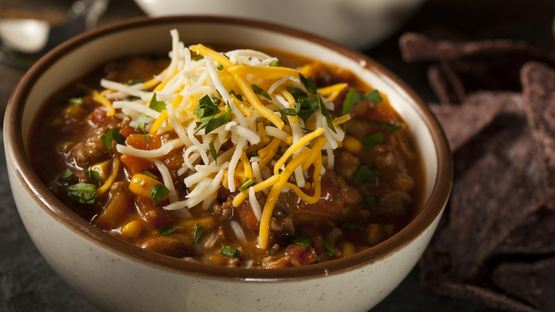 bowl of chili