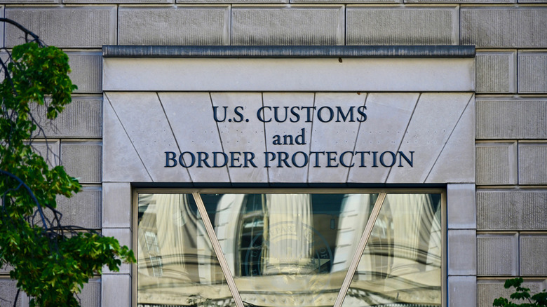 U.S. customs and border protection building