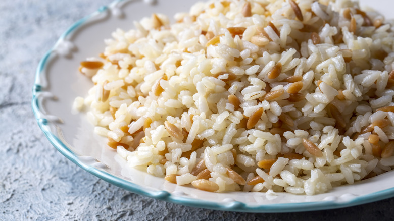 Turkish-style rice pilaf
