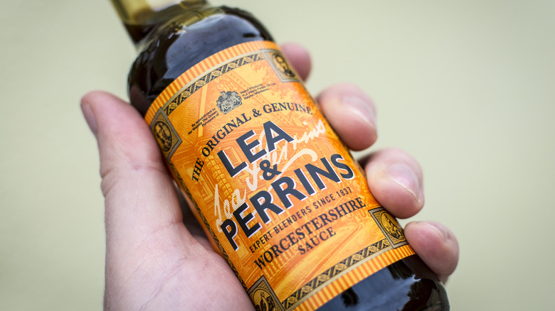 Bottle of Worcestershire Sauce