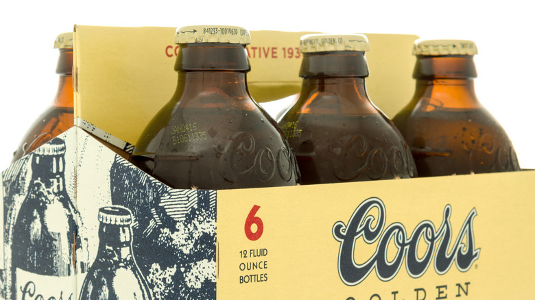 Stubby Coors bottles