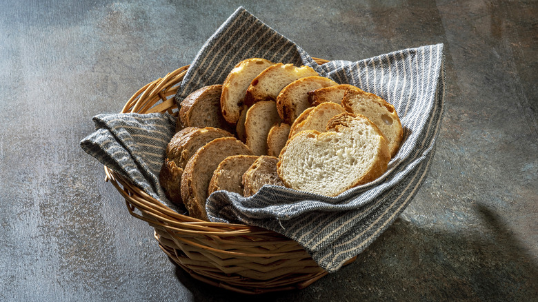 Basket of bread