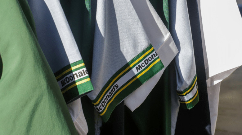 close up for uniforms