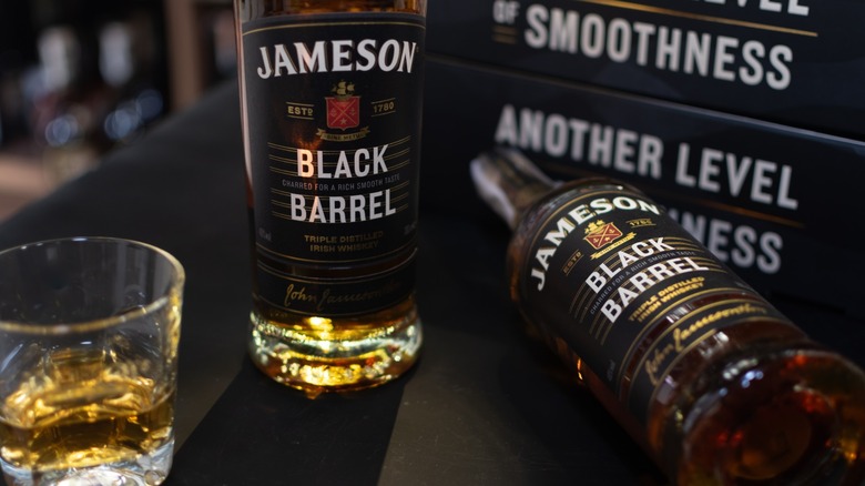 Bottles of Jameson Black Barrel