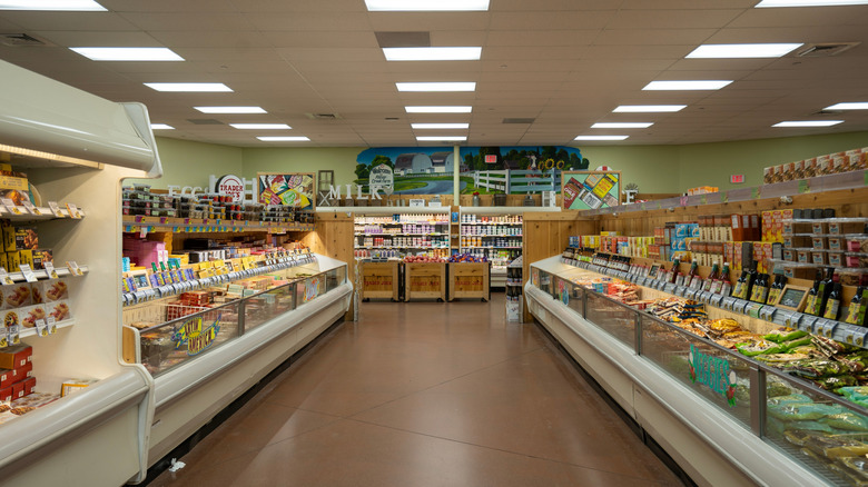 Trader Joe's freezer aisle