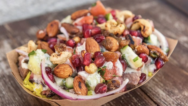A rice bowl from KG barbecue