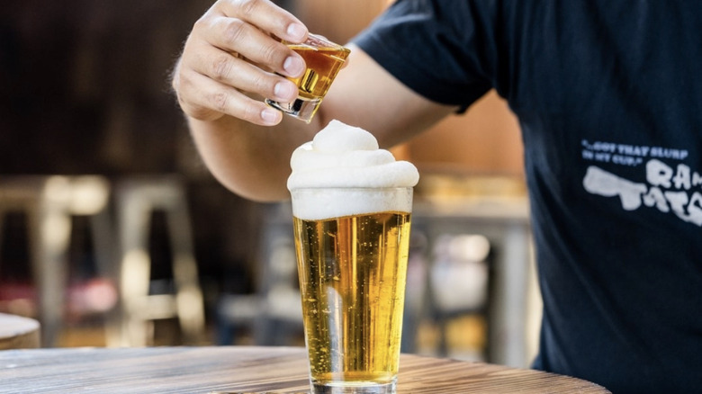 The Kirin Ichiban lager from Domo Alley