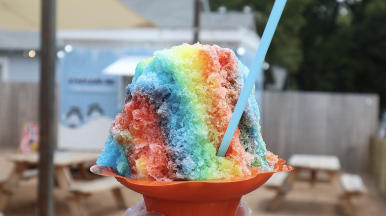 A snowball from avalanche
