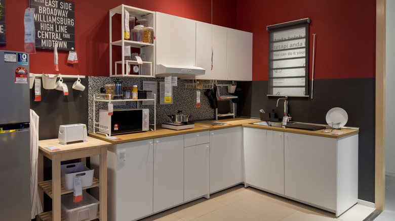 Photo of Ikea kitchen cabinets