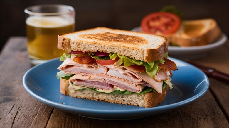 Sandwich klub kalkun