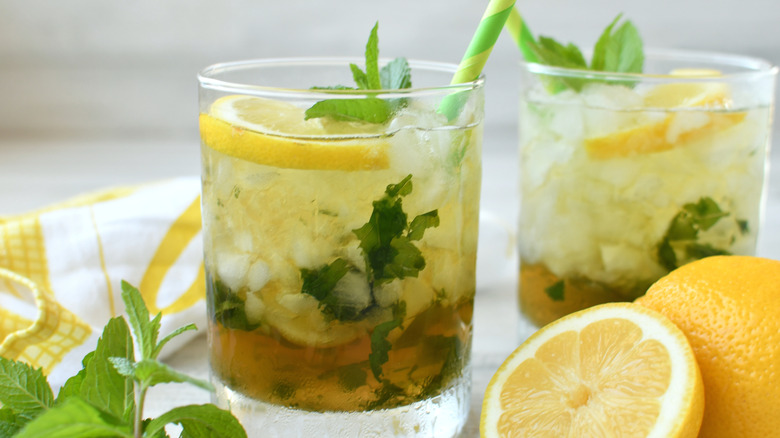 cocktail crafted with lemonade
