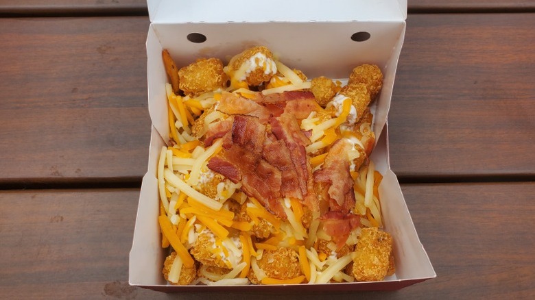 Loaded Baked Potato Totz Platterz from Sheetz