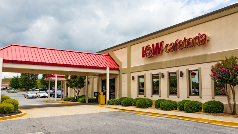 K&W Cafeteria facade