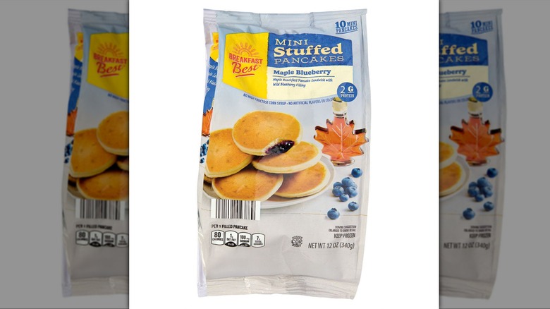 Aldi Maple Blueberry Stuffed Pancakes