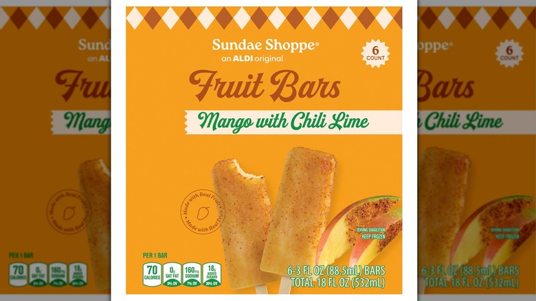 Mango with Chili Lime bars