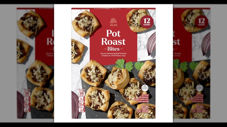 Aldi mini pastry bites: hot honey or pot roast