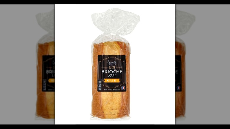 Specially selected maple nut brioche loaf