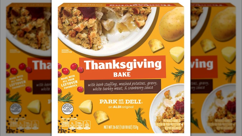 A box of Park Street Deli Thanksgiving Bake