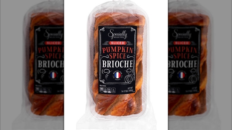 A package of Pumpkin Spice Sliced Brioche