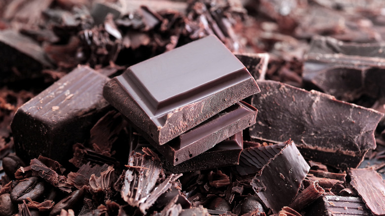 chunks of chocolate