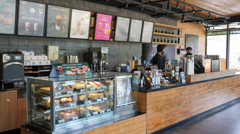 Starbucks store interior