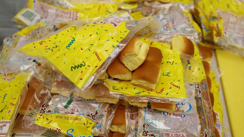 bags of Martin's Potato Rolls