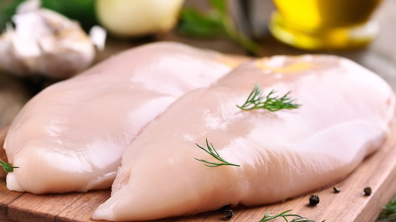 Fresh Trader Joe's chicken breasts