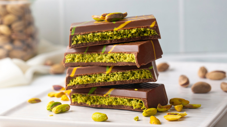 Dubai chocolate squares