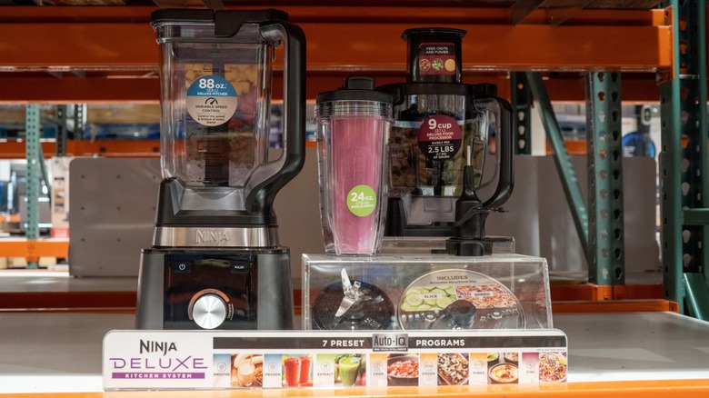 Ninja appliances on store shelf