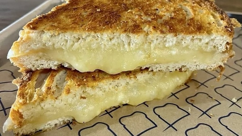 Ultimate Meltz grilled cheese sandwich