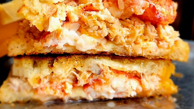 Lobster Crab Grilled Cheese