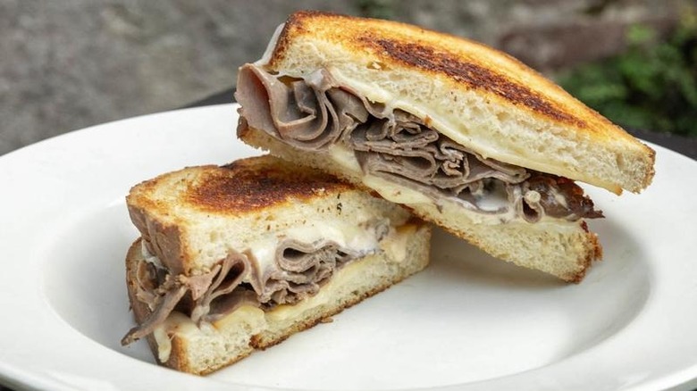 Wes' French Onion Grilled Cheese