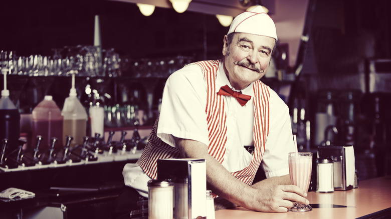 Old fashioned soda shop.