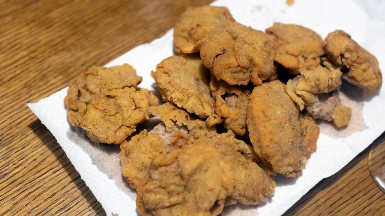 Deep fried Rocky Mountain Oysters