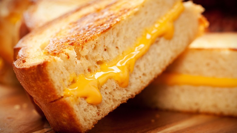 DIY Culver's grilled cheese