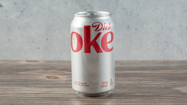 A can of Diet Coke