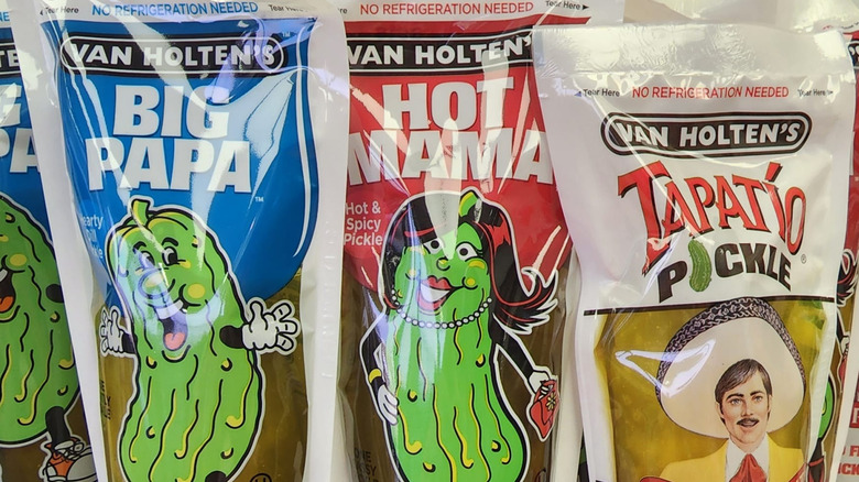puches of whole pickles