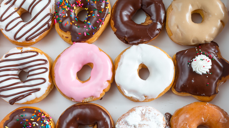 frosted donuts