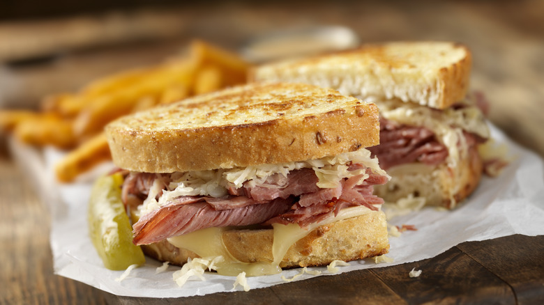 Reuben sandwich