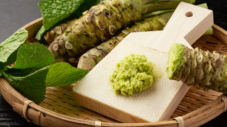 freshly-grated wasabi