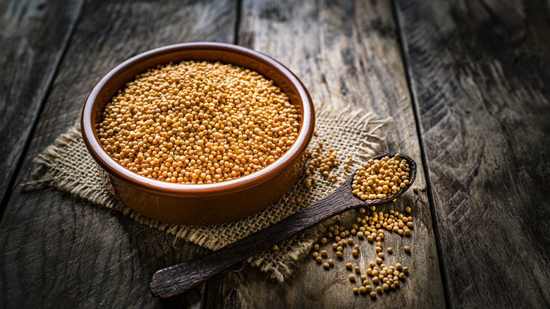 Mustard seeds