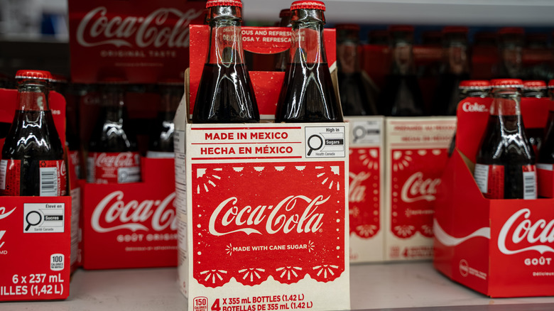 4-pack of Mexican Coca-Cola