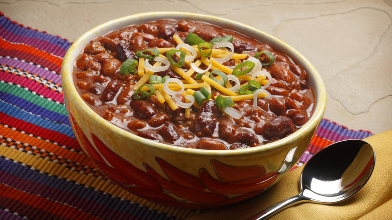 bowl of chili