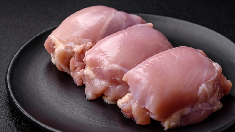 fresh chicken thigh fillets